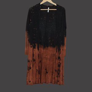 I LOVE S&S INC Women's Sz S LONG CARDIGAN DUSTER - Boutique EXCELLENT CONDITION